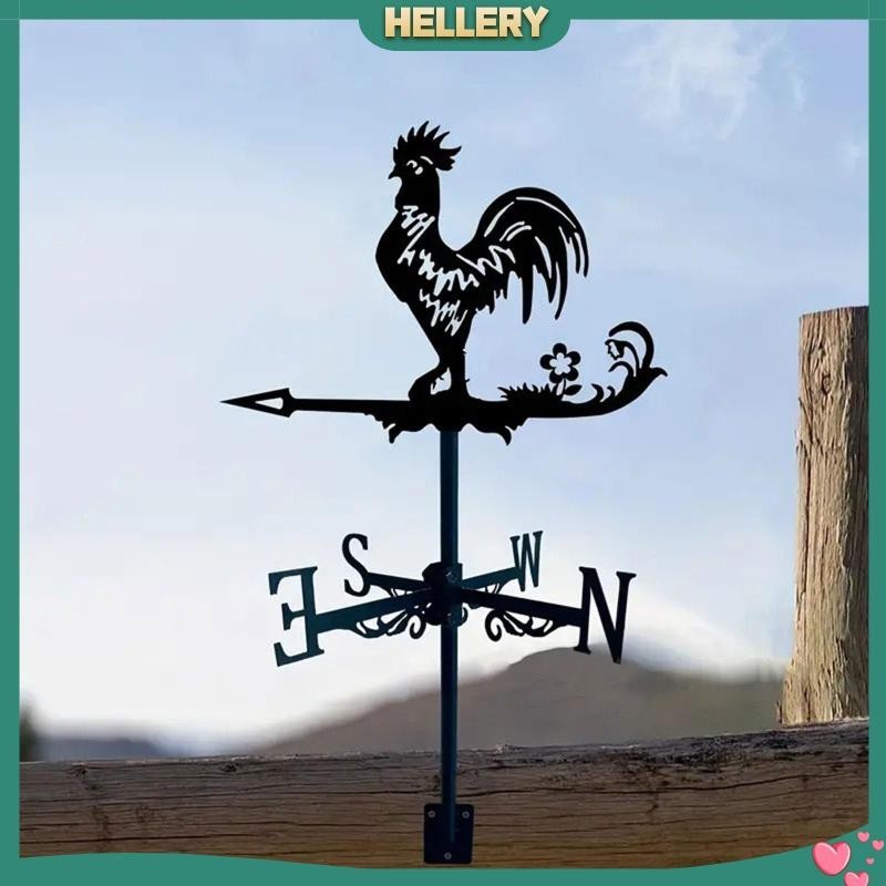 [HelleryTH] ตัวบ่งชี้ทิศทางลม แบบโลหะ สําหรับกลางแจ้ง