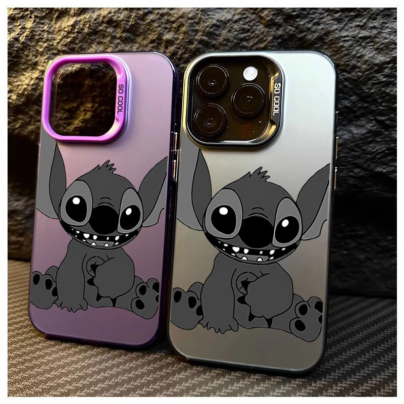 สำหรับ iPhone 11 13 CASE FOR เคสไอโฟน15 14 12 Pro Max 15 14 7 8 Plus X XR XS MAX น่ารัก Stizzy รุ่น ขั้นสูง สี เงิน เคส