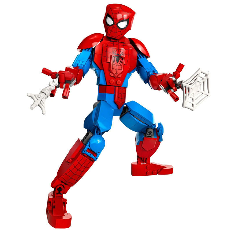 Spiderman ตุ ๊ กตา Parallel Universe Extraordinary Mecha ใช ้ งานร ่ วมกับ Lego Building Blocks เหล ็ กประกอบ Venom ของเล ่ น Avengers REBO