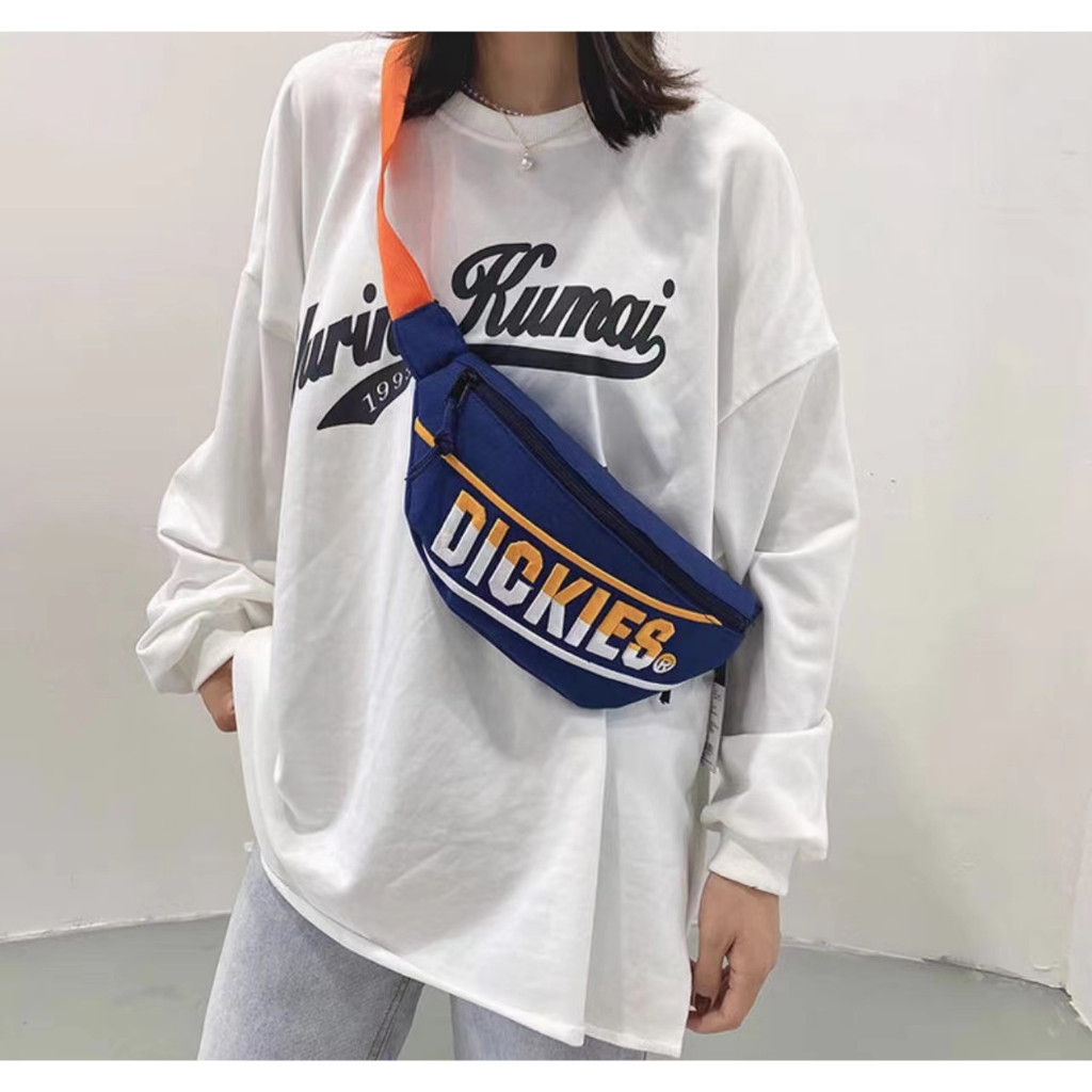 Dickiesกระเป๋าคาดเอวกีฬาลำลองสำหรับผู้ชายและผู้หญิงคุณภาพสูงกระเป๋าสะพายไหล่อเนกประสงค์