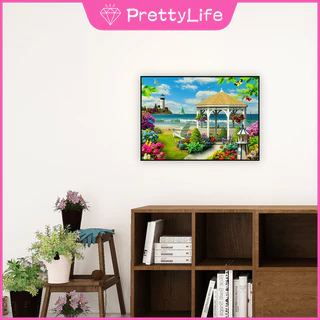 【PL พร ้ อมส ่ ง 】คริสตัลครอสติช การ ์ ตูนภูมิทัศน ์ แอนิเมชั ่ น 5D DIY ภาพวาดเพชรคริสตัลปักครอสติสเพชรรอบเต ็ มรูปแบบโมเสคเพชรชุดเย ็ บปักถักร ้ อย Rhinestone ตกแต ่ งบ ้ าน 30x40 ซม .
