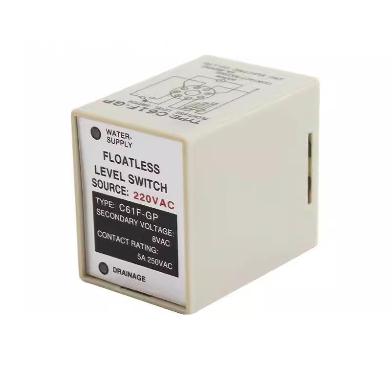 รีเลย์ระดับของเหลว C61F-GP C61F-GPR ตัวควบคุมระดับน้ํา AC 220V 24V8 Pins