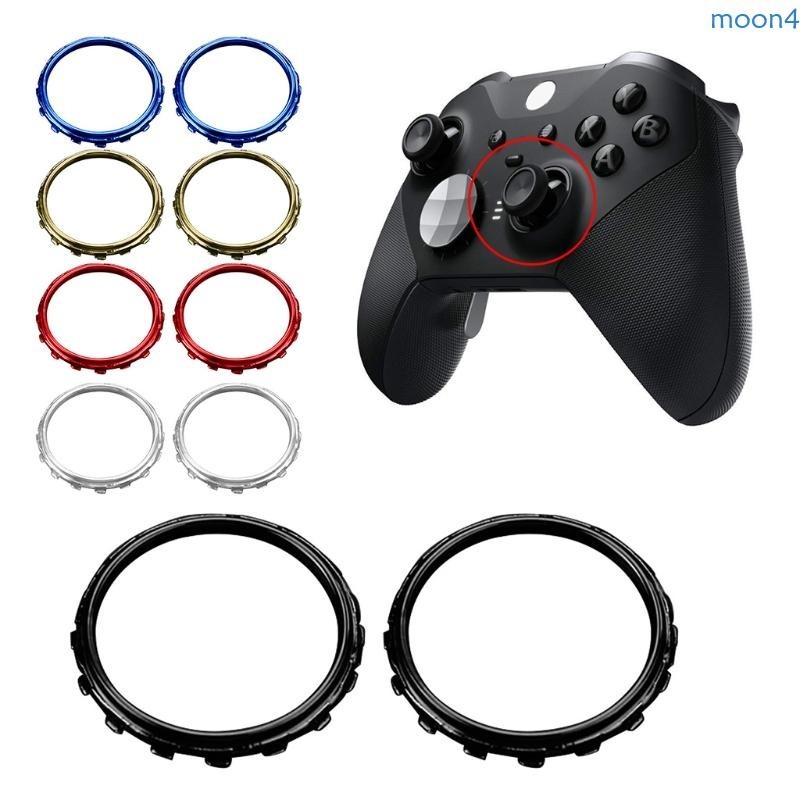 Moon4 1 คู ่ เปลี ่ ยนแหวนนิ ้ วหัวแม ่ มือ 3D สําหรับ Xbox One Elite Controller อุปกรณ ์ เสริม