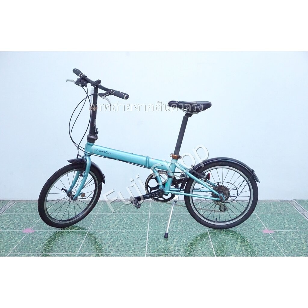 จักรยานพับได้ญี่ปุ่น - ล้อ 20 นิ้ว - มีเกียร์ - Dahon Speed P8 - สีฟ้า [จักรยานมือสอง]