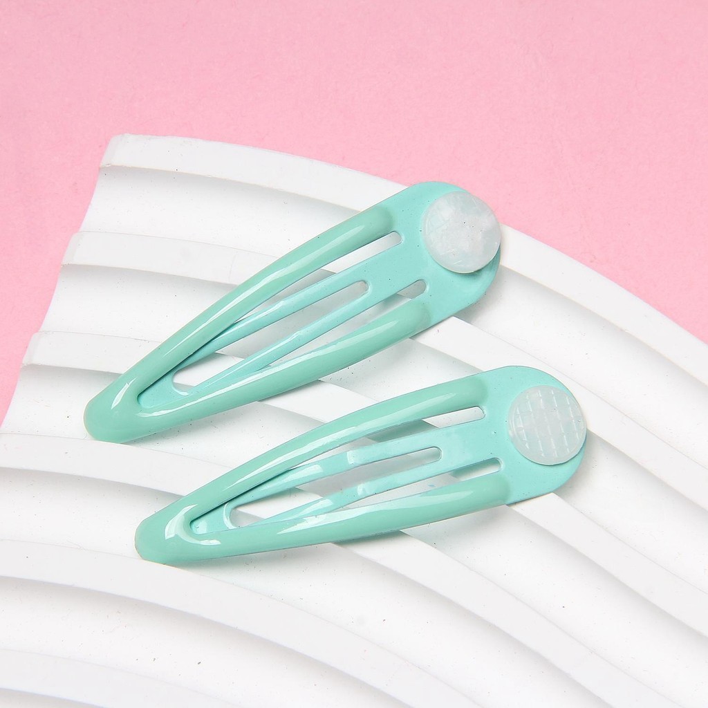 คลาสสิกbbคลิปขายส่งน้ํามันหยดข้ามหลุมเคาะด้านล่างลูกอมสีน้ําหยดคลิปทําลายคลิปทําเองเด็กกิ๊บ - รูปที่ 7