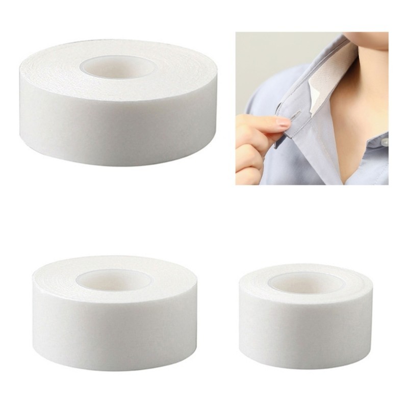 HO 2 ม้วน Self-Adhesive คอ Liner Pads ทิ้ง Collar Protector เหงื่อ Pads สบายเสื้อ COLLAR Protector ส