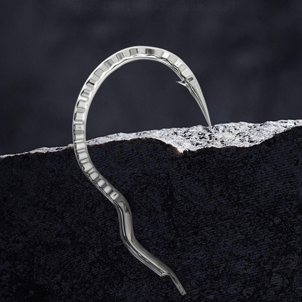 โชคทั้งหมด 10ชิ้นอัตโนมัติพลิก ตะขอปลา,กันลื่นเกล็ดปลาลวดลายตะขอตกปลา, กีฬากลางแจ้งเหล็กคาร์บอนสูงคมหนามตกปลารอกปลาคาร์พ - รูปที่ 4