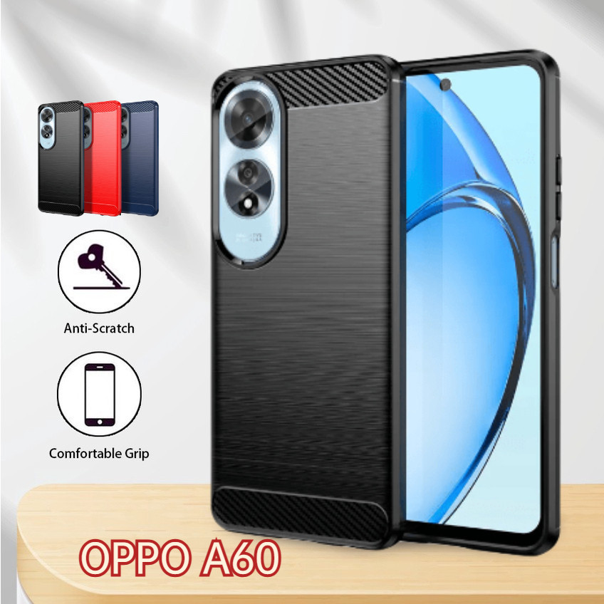 เคสโทรศัพท์สําหรับoppo A60 กรณีกันกระแทกซิลิโคนนุ่มTPUป้องกันกันชนสําหรับOPPO A60 A79 A38 A18 A78 A98 A58 A17 K A80 เคสโทรศัพท์CPH2631 ธุรกิจฝาครอบOPPOA60 OPPOA79 5G