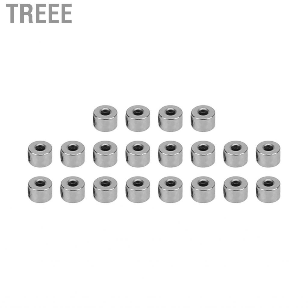 Treee Aircraft Model Accessories Stainless Steel Landing Gear Stopper Set Wheel Collar for Fixed Wing Remote Control
