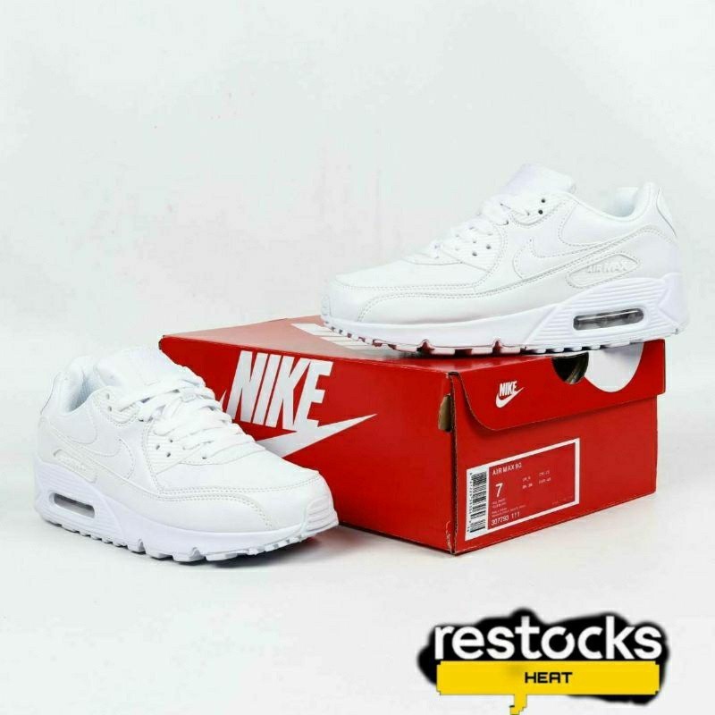 Nike AIR MAX 90 TRIPLE WHITE 100 % BNIB