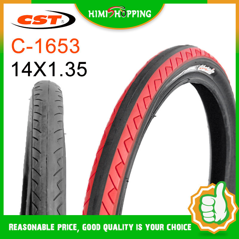 READY Stock1pc CST C1653 ยางจักรยาน 14 16 นิ้วล้อขนาดเล็กเส้นผ่านศูนย์กลางยาง 14X1.35 16*1.35 ยาง BXC ยางรถจักรยานไฟฟ้าสกู๊ตเตอร์อะไหล่จักรยาน – โปรปัง