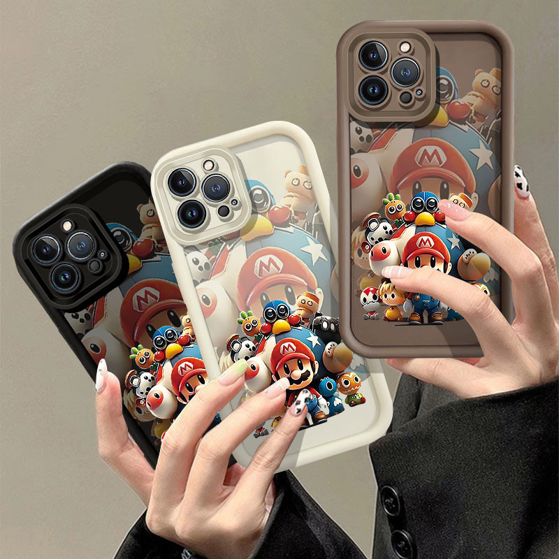 ปลอกสําหรับ Huawei Nova 5t 6se 7i/Huawei Y6P Y7A Y7 Y9 Prime Y7 Pro 2019 Mario ปลอกสําหรับป้องกันการ