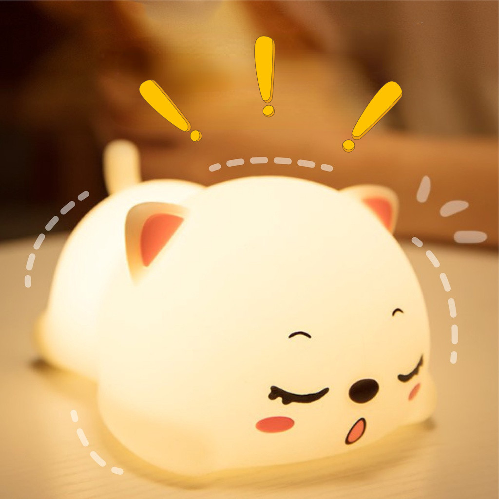 พร้อมส่ง ไฟซิลิโคนอ่อนเปลี่ยนสีไฟ LED ไฟตกแต่งห้อง
