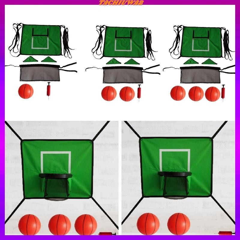 [ Tachiuwa2 ] Trampoline Basketball Hoop Universal Trampoline Attachment Accessories สีเขียว