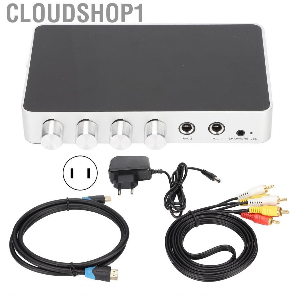 Cloudshop1 KM200 Fcaudio Sound Mixer 4K Digital System HD Karaoke Amplifie