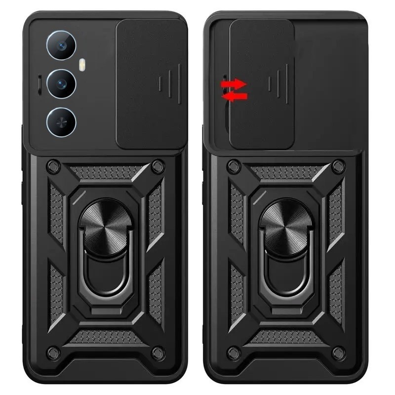 Realme C 65 สําหรับ Realme C65 RealmeC65 C 65 65C Realmy 2024 เคสโทรศัพท์ Anti-Knock กันกระแทกแหวนกั