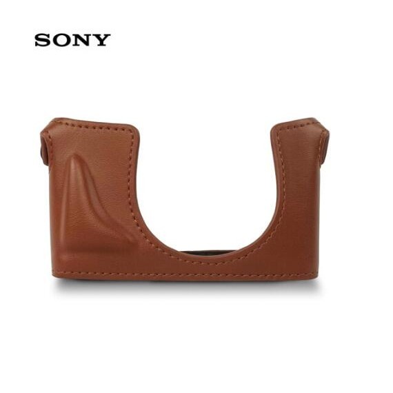 พร ้ อมสต ็ อก Sony LCJ-LCRX2 Black Card Camera Bag Leather Case Handle Bag RX100M2 RX100M3 RX100M5