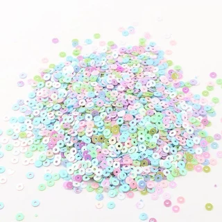 3mm 4mm 5mm Sequin Flat Round Loose Sequins Crafts Paillette Sewing Clothes Decoration DIY Accessory Lentejuelas Para Coser