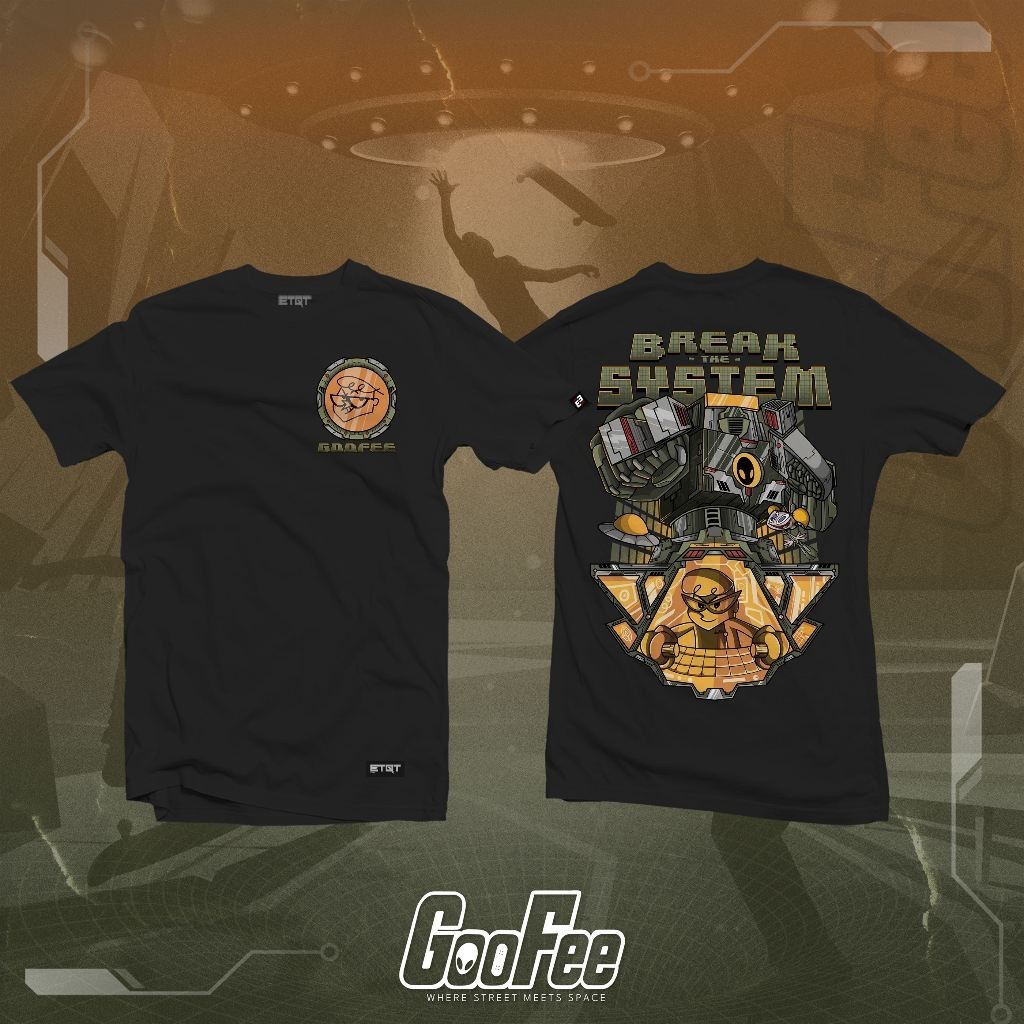 S-5XL GooFee - Unisex T-Shirt - Etiquetta Co. - Break the System