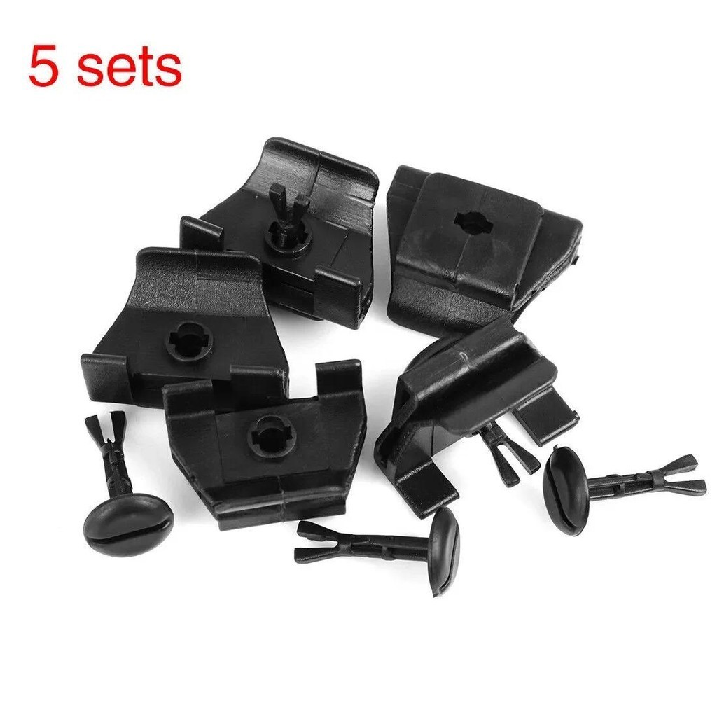 5 PCS บังโคลนหน้ากันชนคลิป 53879-58010 47749-58010 สําหรับ Toyota Lexus ด้านหน้า Fender Auto อุปกรณ์ตกแต่งภายในใหม่