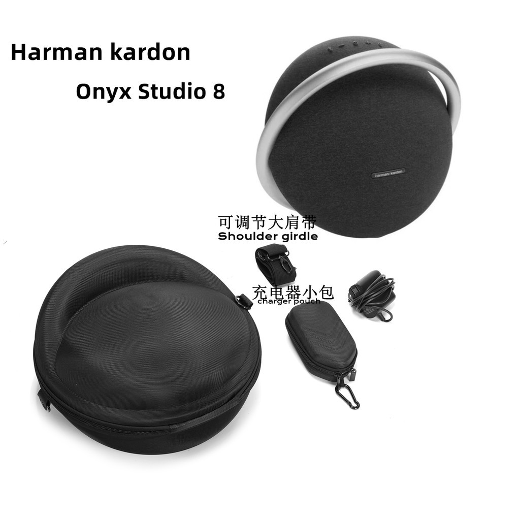 เหมาะสําหรับ Harman Kardon Harman Kardon Onyx Studio 8th Generation กระเป ๋ าเก ็ บเสียง Hard Shell เคสป ้ องกัน