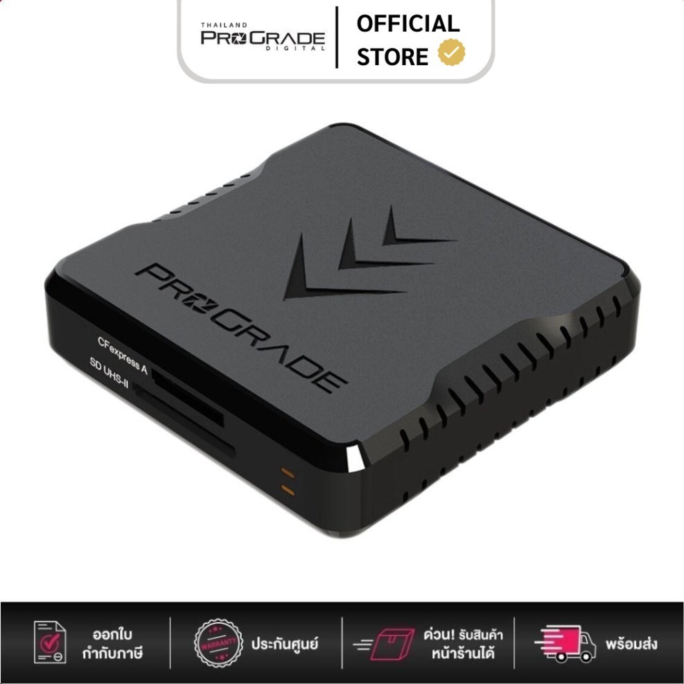 ProGrade Digital  CFexpress Type A & UHS-II SDXC Dual-Slot USB 3.2 Gen 2 Card Reader PGRWCFXTASDANA 