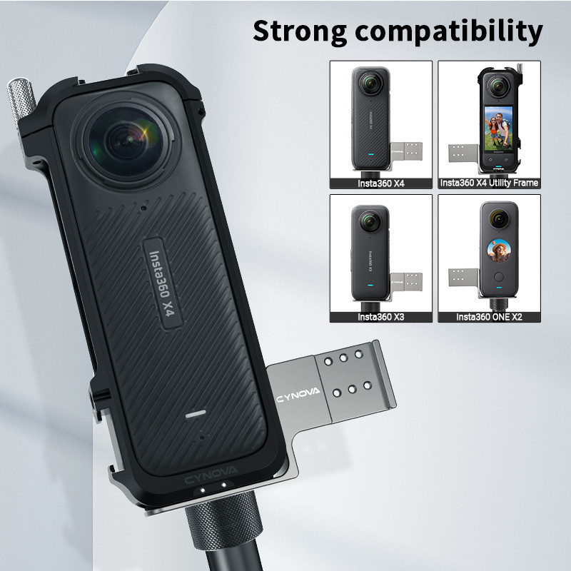 【NEW】Invisible Mic Cold Shoe for Insta360 X4 + Original Mic Adapter Camera Accessories For Insta 360 X4