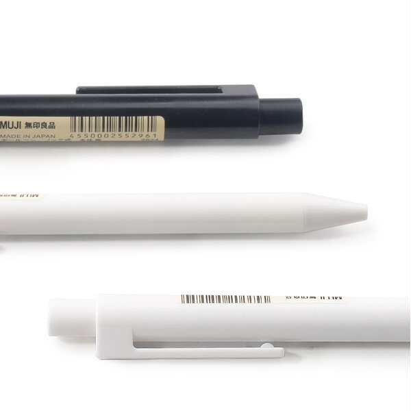 ปากกา 0.38 muji MUJI ปากกาเจล MUJI ของญี่ปุ่นปากกาแห้งเร็วแบบกดดึงฝาปากกาเจลปากกาสีดำและสีขาวแกนเติม0.5MM ปากกานักเรียนใช้เครื่องเขียนลายเซ็นแปรงคำถามพิเศษสำหรับการสอบเข้าระดับปริญญาโทภาษาญี่ปุ่น