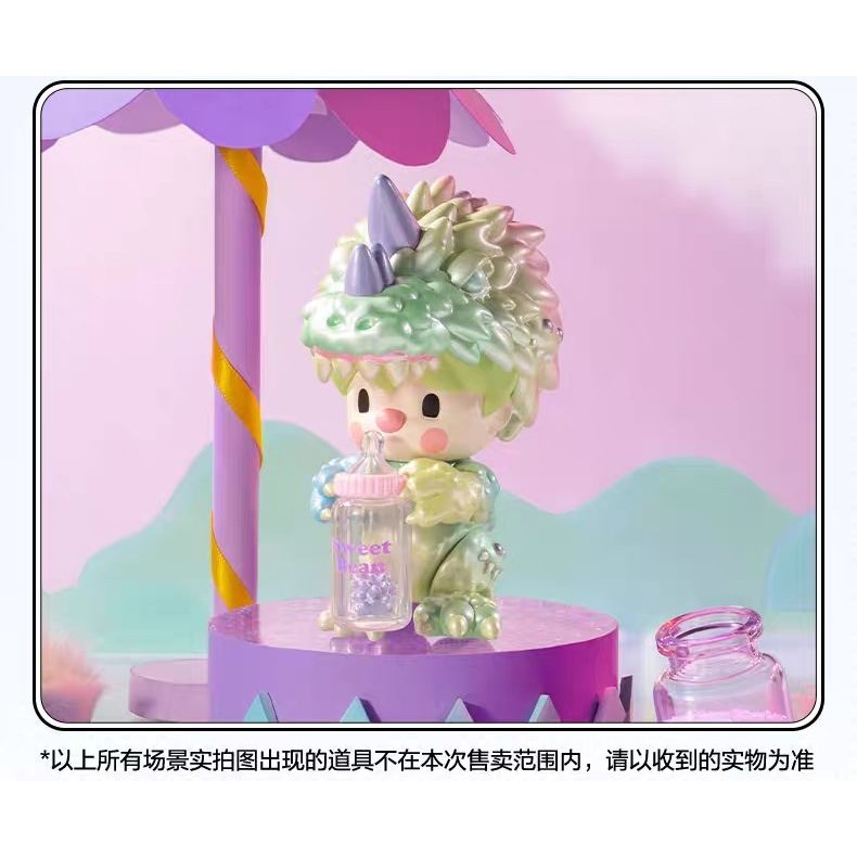 P POPMART อย่างเป็นทางการ POPMART อย่างเป็นทางการ POPMART Vincent Little Sweet Beans x Okubo Sweet Assembled Series Figure-Made Mystery Box ของเล่นอินเทรนด์ 正 8HFY