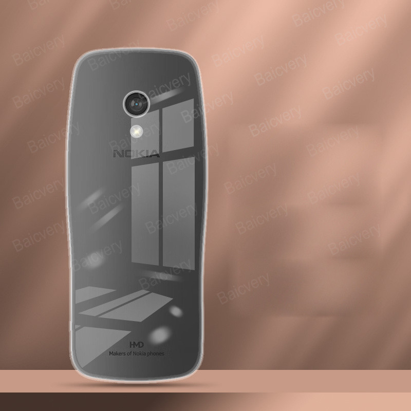 เคสโทรศัพท์ Nokia 3210 4G 2024 TA-1543 TA-1545 TA-1549 TA-1556 TA-1559 TA-1563 คุณภาพสูงโปร่งใส Clea