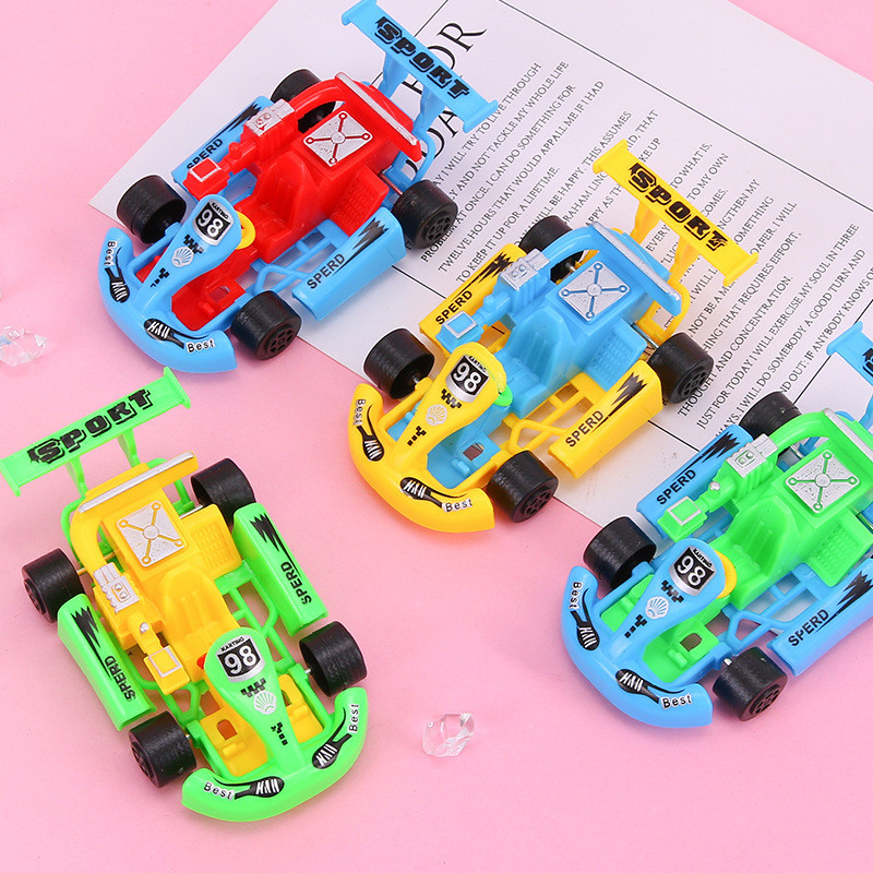 สีดึงกลับ Kart Car Racing Car รุ ่ นของเล ่ นเด ็ กของขวัญเล ็ กๆ
