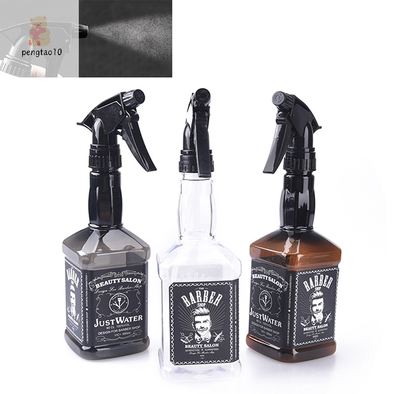 Pengtao10 650ml สเปรย ์ ทําผมขวดร ้ านเสริมสวยตัดผมเครื ่ องมือผมเครื ่ องพ ่ นน ้ ําใหม ่