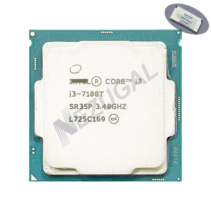 I3-7100T I3 7100T SR35P 3.4 Ghz Dual Core 3M 35W LGA1151 โปรเซสเซอร์ CPU