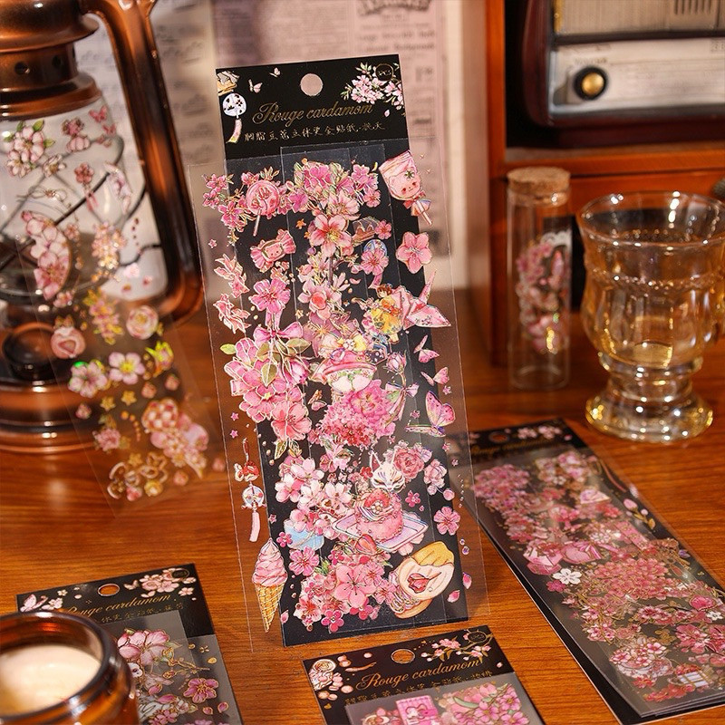 [พร้อมส่งจากไทย] Sticker สติกเกอร์ สําหรับตกแต่งสมุดภาพ