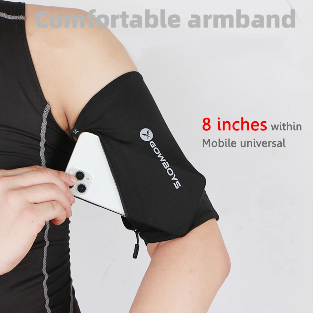 # Running Mobile Phone Arm Bag กันน ้ ําโทรศัพท ์ มือถือ Armband Bag แบบพกพายืดหยุ ่ น Running Jogging Case Cover