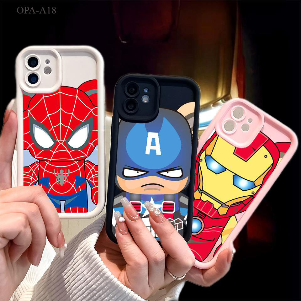 เคส For OPPO A18 A17 A38 A31 A15 A16 A3S A58 A54 A94 A57 A7 A5S A12 A9 A16K A78 A74 A76 Reno 10 5 Pro 4G 5G 2020 JGS