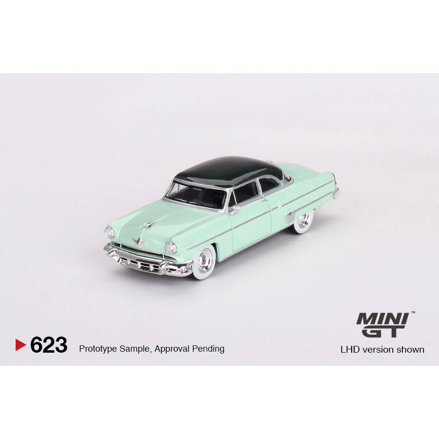 MINI GT No.623 Lincoln Capri 1954 Parklane Green / Bloomfield Green MGT00623 Diecast model cars