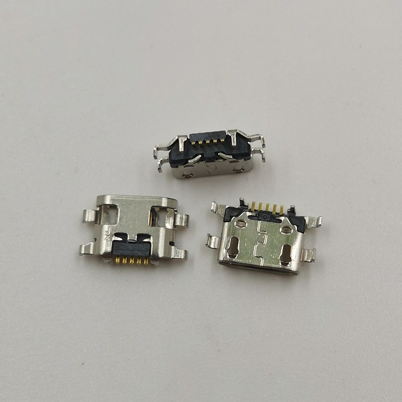 อุปกรณ์เชื่อมต่อพอร์ตชาร์จ USB สําหรับ Samsung Galaxy A10S A107 Moto E6 XT2005 XT1921 10-100 ชิ้น