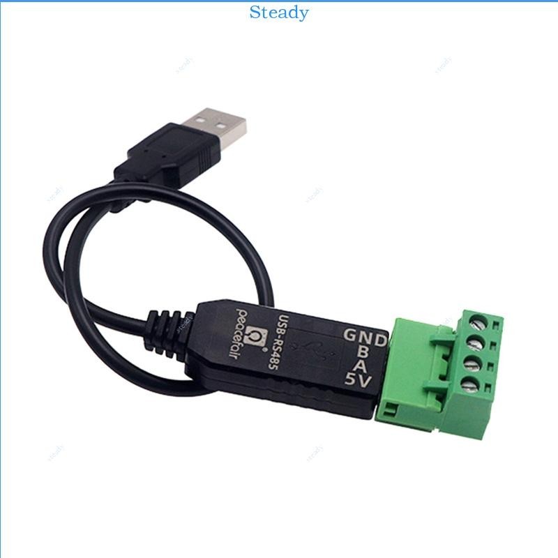 Steady rs485 to USB Adapter Extension 4 Terminal Block หญิง rs485 485 ถึง USB ชาย