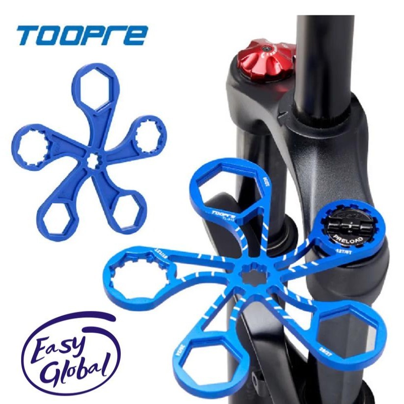 Toopre จักรยาน Suspension ด้านหน้าส้อมประแจเครื่องมือ 8T/12T สําหรับ SR Suntour XCR/XCT/XCM/RST