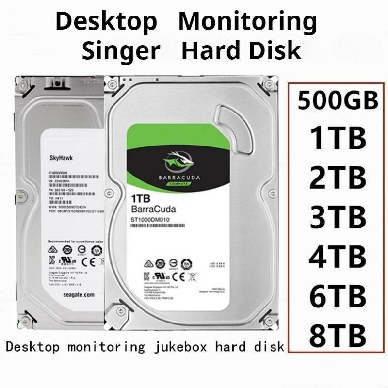 1tb 2TB 3TB 4TB 6TB HDD 7200rpm 128MB Cache SATA III 3.5 "เดสก์ท็อปเซิร์ฟเวอร์การตรวจสอบฮาร์ดไดรฟ์ภา