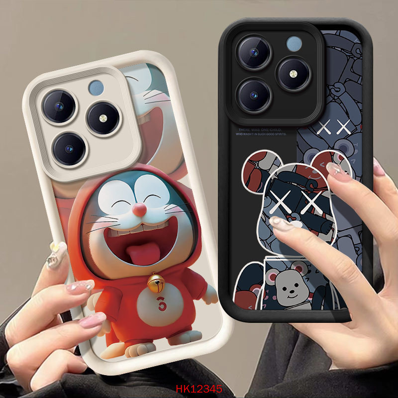 เคส realme C63 4G การ ์ ตูนซิลิโคนอ ่ อนนุ ่ มเคสโทรศัพท ์ HTTY