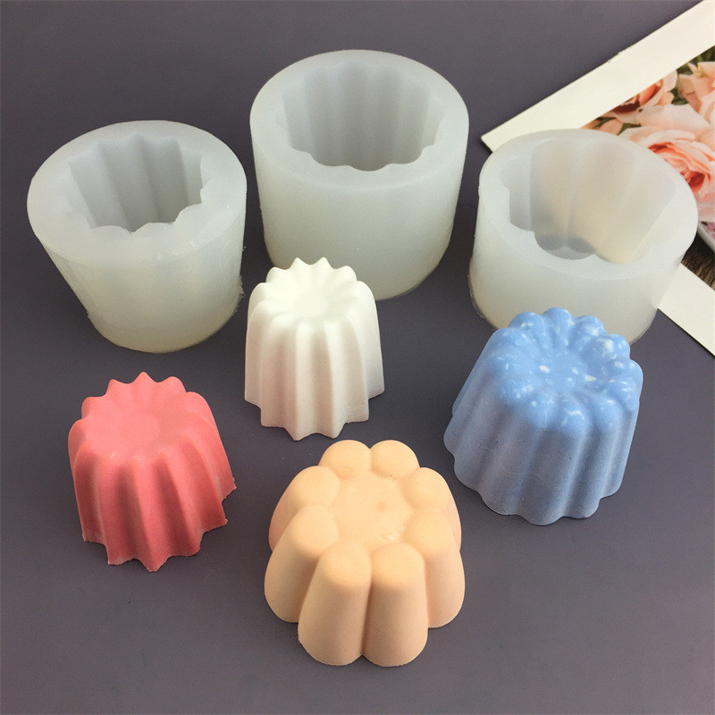 3d Coruli แม่พิมพ์ซิลิโคนช็อกโกแลตเค้กไอศกรีมพุดดิ้งสบู่เทียน Mould DIY อบ