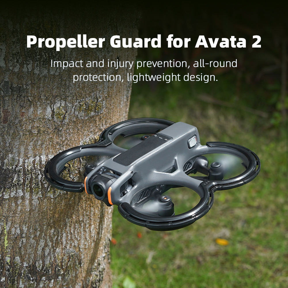 เข้ากันได้กับ DJI Avata2 Siamese Propeller Protector ใบพัด Crash Ring อุปกรณ์เสริมฝาครอบแบบรวม