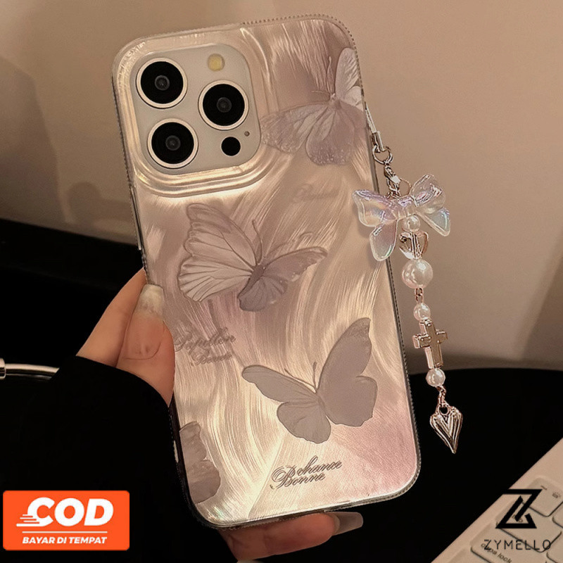 SAMSUNG เคสsamsung A55 A54 A15 A06 A05S A14 A34 A12 A35 S23FE A13 A04 A05 A23 A24 A25 A20 A30S A50 A50S A51 A52 A53 S24ultra S24ultraกรณีโทรศัพท์มือถือผีเสื้อคุณภาพสูง