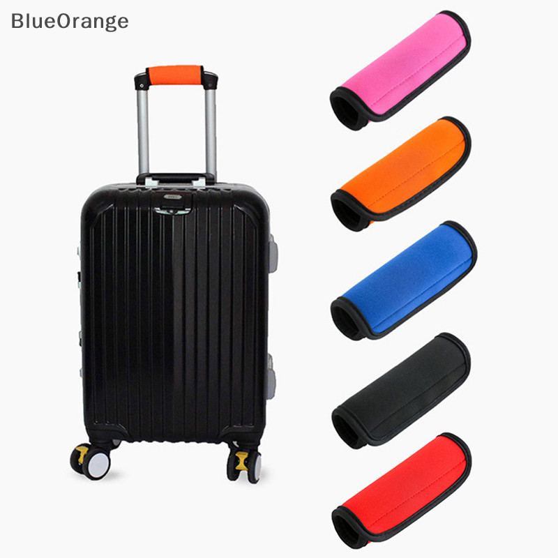 ใหม่สบายกระเป๋าเดินทางฝาครอบ Neoprene กระเป๋าเดินทาง Wrap Grip Soft Imdentifier รถเข็นเด็กที่เท้าแขนฝาครอบป้องกัน Handle ป้องกันร้อน