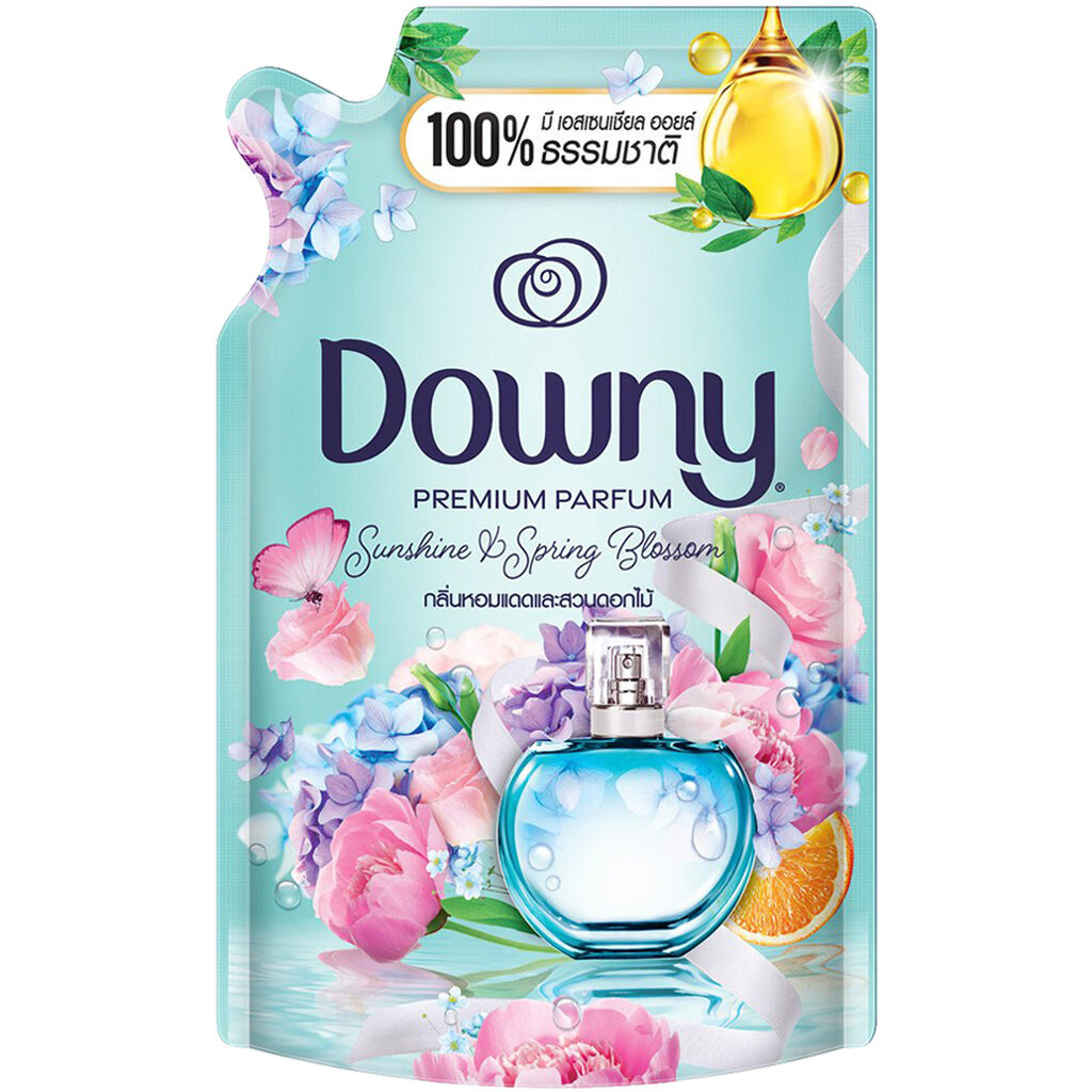 LeeMart น้ำยาปรับผ้านุ่ม ดาวน์นี่ Downy 470ML ดาวนี่ เข้มข้นพิเศษ สูตร ดาวน์นี่ สีเขียวอ่อน หอมแดด ขนาด 470 มล.