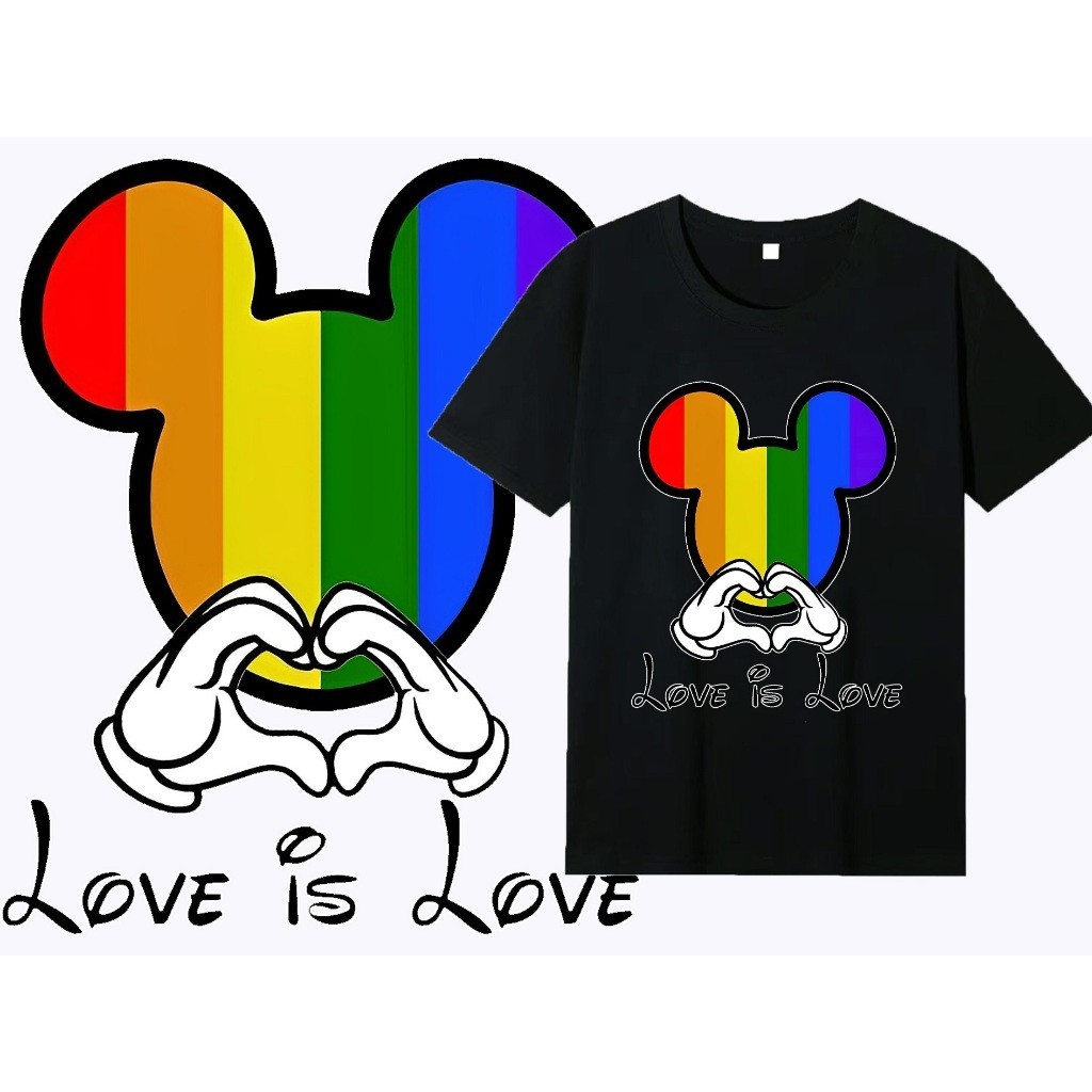 [ใหม่] การออกแบบ pride month “love is love ”LgbtqS-5XL