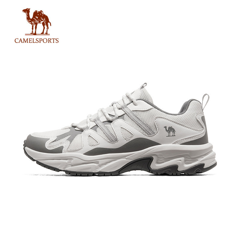 CAMEL SPORTS อูฐสปอร์ต รองเท้าเดินป่าปีนเขาสบายลื่นทนต่อการสึกหรอลําลองสําหรับผู้ชายและผู้หญิง