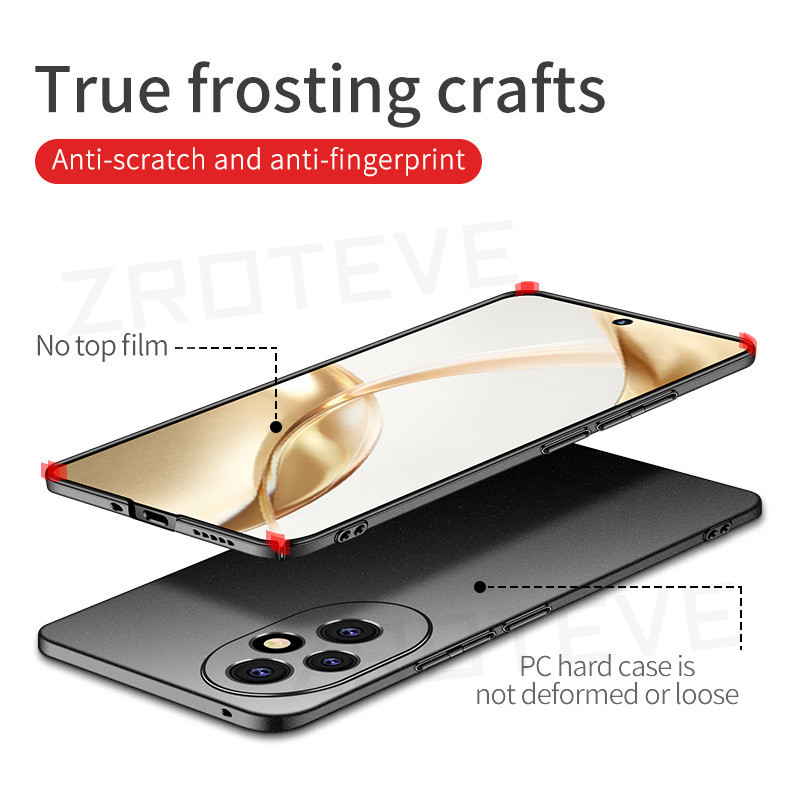 สําหรับ Honor200 Pro กรณี ZROTEVE Ultra Slim Frosted Hard PC สําหรับ Huawei Honor 200 400 Pro Honor400 5G Global เคสโทรศัพท์ - รูปที่ 5